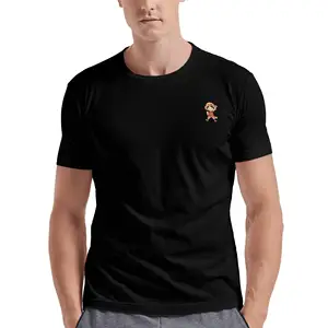 T-shirt personnalisé anime t-shirt dessin animé vêtements une pièce anime t-shirt t-shirt broderie pour hommes chemise de broderie personnalisée