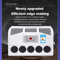 Aire acondicionado eléctrico de 12V/24V, máquina integrada de refrigeración, aire acondicionado de estacionamiento para estacion