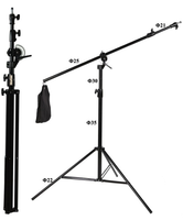 NiceFoto LS-16 accessoires de Studio Photo professionnels 2 en 1, anneau de lumière vidéo et support de trépied de boîte à lumière