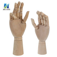 Offre Spéciale modèle de main en bois Flexible modèle de poupée articulée de mannequin d'artistes en bois mobiles pour le dessin de croquis