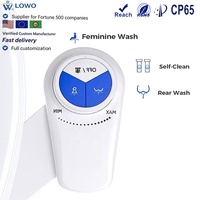 Accessoire de bidet à eau froide à double buse autonettoyant, pulvérisateur de toilette, idéal pour les salles de bain européennes – Vente chaude