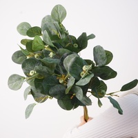 Buket Eucalyptus Sutra Gaya Baru Daun Panjang Impor Gaya Nordik Instagram-Style Ramah Lingkungan untuk Pernikahan dan Dekorasi Dalam Ruangan