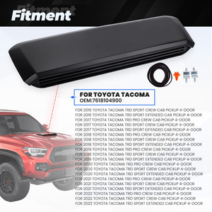 Toyota Tacoma Hood <b>Vent</b> Intake 7618104900 For 16-22 Retrofit Upgrade <b>Black</b> Exterior Tuning Part - Product Image 4