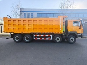 Shacman High Quality Diesel Engine10 Wheel Urban <strong>Garbage</strong> Transportation 8x4 Tipper Dump <strong>Truck</strong> - Product Image 4