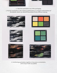 Cosméticos-sombra de ojos, maquillaje, Etiqueta Privada, paleta de sombra de ojos individual - Product Image 5