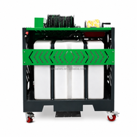 Nettoyeur de canalisations haute pression 200 bars 84 L/min avec réservoir d'eau de 500 L pour le nettoyage des tuyaux d'évacuation