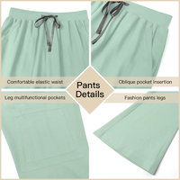 Nouvel ensemble de tenues professionnelles pour infirmières, médecins, dentistes, personnel hospitalier et de spa, incluant blouse et pantalon de travail, articles d'infirmier(ère) en gros