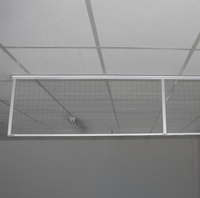 Rideau de fumée électrique flexible sur mesure en tissu ignifuge, barrière anti-fumée fixe pour centre commercial, garage, entrepôt, hôpital