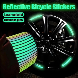 Reflector <span class=keywords><strong>de</strong></span> cubo <span class=keywords><strong>de</strong></span> <span class=keywords><strong>bicicleta</strong></span>, <span class=keywords><strong>pegatinas</strong></span> <span class=keywords><strong>de</strong></span> advertencia <span class=keywords><strong>de</strong></span> seguridad nocturna, calcomanías <span class=keywords><strong>para</strong></span> automóviles, herramienta <span class=keywords><strong>de</strong></span> tira <span class=keywords><strong>de</strong></span> rueda con llanta reflectante - Product Image 3