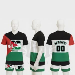 ชุดเสื้อและกางเกงฟุตบอลแฟนคลับปี 2026 แบบ OEM ชุดฝึกซ้อมฟุตบอลแห้งเร็ว - Product Image 5