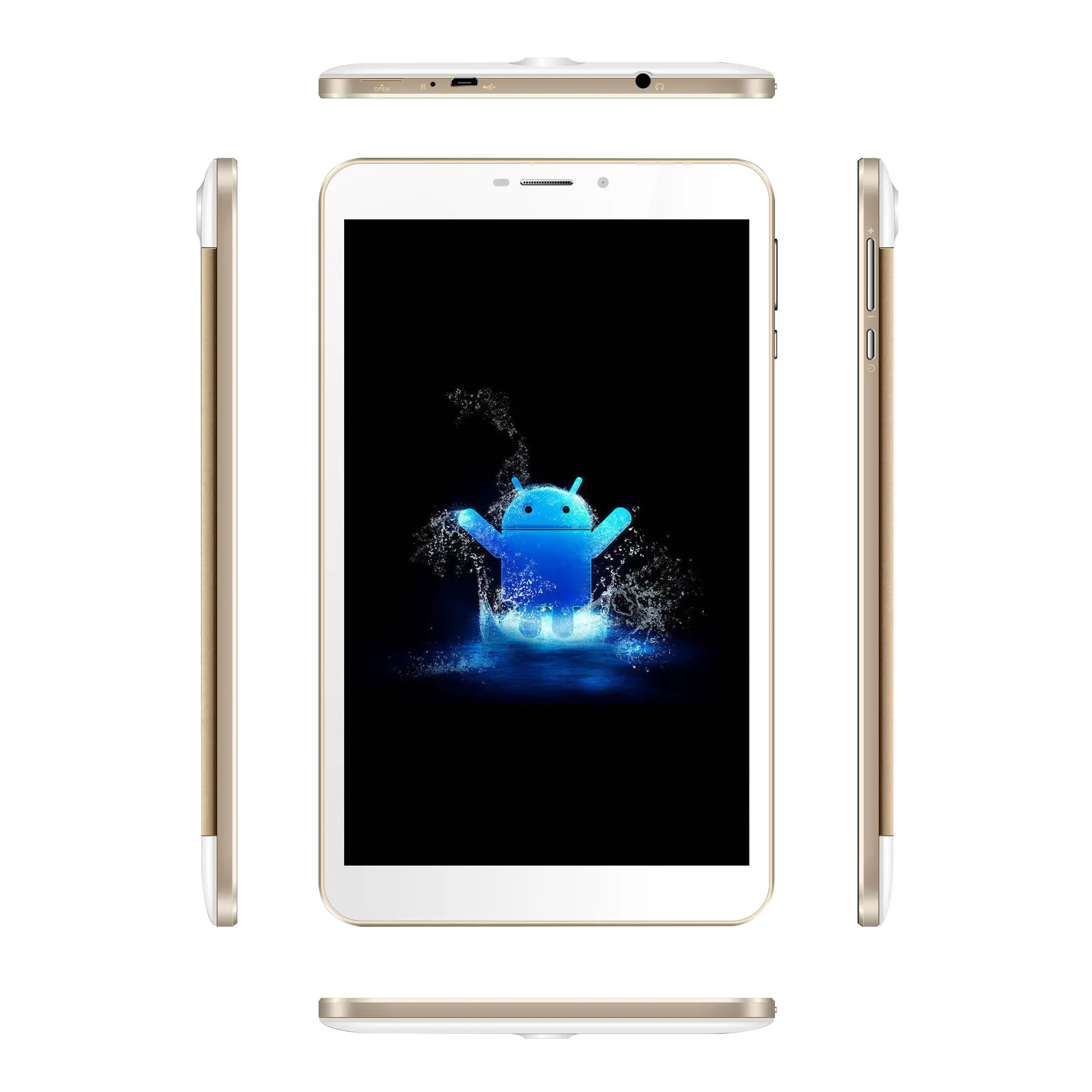 Factory Direct 7インチAndroid 7.0 MTK 8765 4G Phone Call Tablet PCとSim Card Slot 1G + 8GB /2 + 16GB Tablets