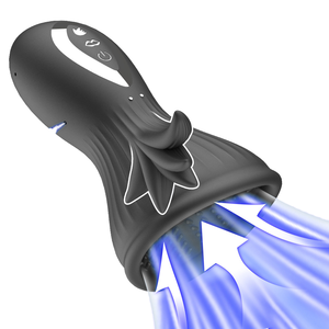 Massaggiatore per <span class=keywords><strong>Seno</strong></span> Maschile <span class=keywords><strong>in</strong></span> Silicone con Forte Ventosa, Modalità di Vibrazione, Cura della Lattazione, Rilassamento Intimo, Masturbatore Vaginale - Product Image 1