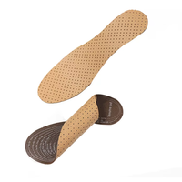 Semelles ultra-fines en latex de carbone perforées et respirantes pour chaussures de ville – Confort optimal pour le travail