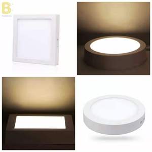 Led nhôm bảng điều chỉnh ánh sáng LED Trần Bảng điều khiển ánh sáng LED Bảng điều chỉnh ánh sáng <span class=keywords><strong>12</strong></span> Watt đèn bề mặt gắn vuông - Product Image 5