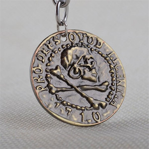 Bijoux <span class=keywords><strong>de</strong></span> <span class=keywords><strong>jeu</strong></span> Uncharted 4 a Thief's End, colliers Nathan Drake, chaîne en cuir, collier long, accessoires gothiques pour hommes - Product Image 4