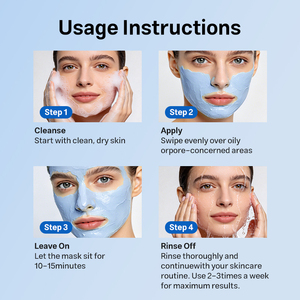 <span class=keywords><strong>Masque</strong></span> en argile professionnel OEM GHK-Cu au peptide de cuivre bleu, anti-rides, raffermissant, pour peaux matures, produits de beauté - Product Image 5
