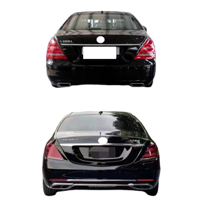 Kit Carrozzeria e Kit di Aggiornamento Paraurti Esterno per <span class=keywords><strong>Mercedes</strong></span>-<span class=keywords><strong>Benz</strong></span> <span class=keywords><strong>Classe</strong></span> <span class=keywords><strong>S</strong></span> da W221 a W222 - Plastica+ABS, Montaggio a Bulloni - Product Image 4