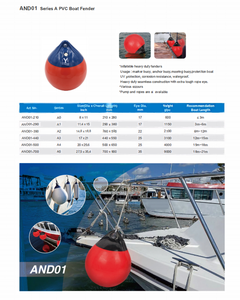 Bouée de marquage gonflable, bouée de protection pour <span class=keywords><strong>bateau</strong></span>, bouée ronde d'ancrage - Product Image 3