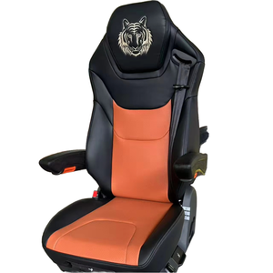 Sièges de camion confortables Sièges de camion Aero Seat confortables fabriqué<span class=keywords><strong>s</strong></span> avec du cuir et des matériaux en cuir PU - Product Image 2