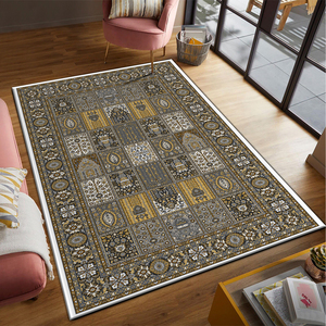 Tapis de sol carré en polaire polyester Premio Printing pour le Ramadan, mousse haute densité 17 mm d'épaisseur, tapis antidérapant auto-adhésif doux - Product Image 1