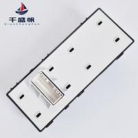 Interruptor Regulador de Ventana 93570-H9100, Interruptor de Ventana Izquierda con 6 Botones para KIA RIO 2018-22