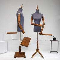 Mannequin de Vitrine Demi-Longueur en Plastique Haut de Gamme, Présentoir pour Costume d'Affaires, pour Magasin de Vêtements Hommes, Femmes, Enfants