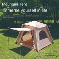 Tente gonflable SYNC pour le camping en plein air, pas de montage requis, pliable, portable, en tissu Oxford, modèle imperméable 2000-3000 mm