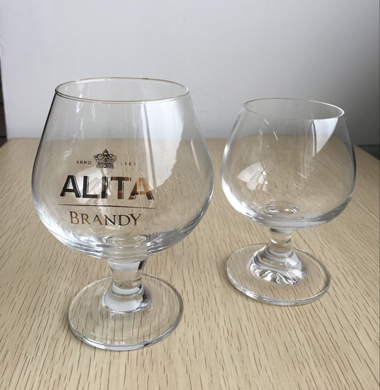 Wholesale custom logo brandy snifter glasses cognac brandy glass