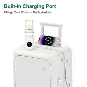 <span class=keywords><strong>2026</strong></span> सवारी-ऑन बच्चों का सूटकेस 20 इंच एंटी-रोल ब्रेक व्हील यूएसबी चार्जिंग पोर्ट कैरी-ऑन बेबी सीट सामान - Product Image 4