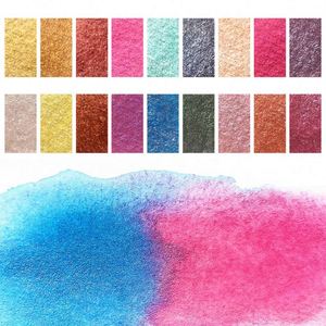 Juego de Pigmentos Metálicos, Pintura Dorada con Pincel de Agua para Artistas, Pintura, Dibujo, Papel de Acuarela - Product Image 2