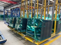 Sanjing vente en gros, fabrication en verre trempé, prix ESG verre vidrios templado verre trempé 12mm de vidrio templado