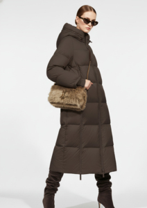 QLYP Giacca Lunga Invernale Impermeabile alla Moda, Imbottita in Piuma, con Zip, Cappuccio Regolabile e Colletto Alto - Product Image 3