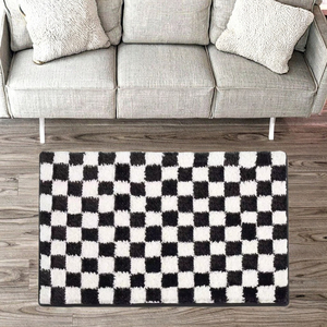 <span class=keywords><strong>Tapis</strong></span> <span class=keywords><strong>de</strong></span> sol <span class=keywords><strong>de</strong></span> salle <span class=keywords><strong>de</strong></span> bain à motifs personnalisés <span class=keywords><strong>Tapis</strong></span> tufté antidérapant <span class=keywords><strong>Tapis</strong></span> et ensembles bohèmes lavables - Product Image 4