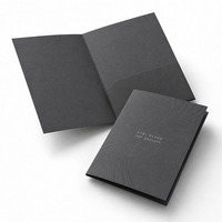 Carpetas de Archivo de Documentos de Cartón A4 Personalizadas con Impresión de Logotipo para Oficina Comercial, Precio de Fábrica