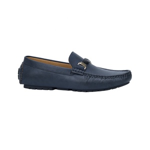 HZLF Modelo J00222 Cómodos Mocasines Planos de Microfibra PU para Conducir, Zapatos Náuticos Negros para Hombre, Tendencia de Moda para Todas las Estaciones - Product Image 1