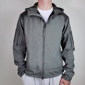 <span class=keywords><strong>BSCI</strong></span> nhà máy tùy chỉnh ngoài trời không thấm nước chaqueta <span class=keywords><strong>softshell</strong></span> chiến thuật 10000 mm thể thao trùm đầu lông cừu OEM <span class=keywords><strong>softshell</strong></span> Áo khoác cho nam giới - Product Image 2
