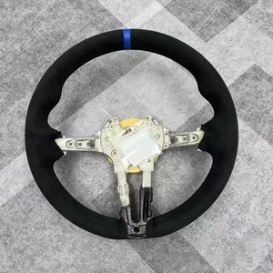 Volante deportivo para <span class=keywords><strong>BMW</strong></span> M3 M4 X3 X4 X5 F11 F12 F13 F10 F20 F30 F40 Volante de cuero de alta calidad - Product Image 5