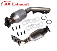 Grosir dilengkapi dengan 2 "-3". 5 konverter katalis baja tahan karat mobil/truk katalis knalpot dengan standar OBD1-2 Euro1-5
