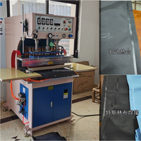 Haute fréquence PVC tissé Textilene maille tissu Machine de soudage plage et Camping chaise dossier dossier et soudeur