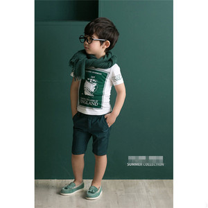 Conjunto de Ropa para Niños 2017, Pantalones y Camiseta con Diseño Elegante de Huzhou - Product Image 3