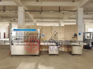 YB-YG8B entièrement automatique 8 buses liquide bouteille remplissage capsulage Machine désinfectant désinfectant antiseptiques liquide Machine de remplissage - Product Image 5