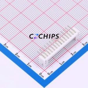 ZX-PH2.0-WZ14P Wire-to-Board Pin Header Bent Lead Through Hole,P=2mm Connector 1x14P 2mm Right Angle Insert PH - Product Image 2