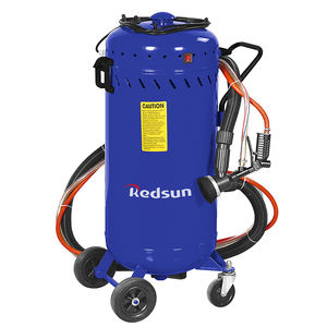 Nettoyeur haute pression portable électrique à séparation abrasive, directement de l'usine, capacité de 28 gallons, aide au sablage sans poussière, acier - Product Image 1