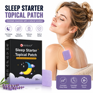Patch d'aide au <span class=keywords><strong>sommeil</strong></span> profond aux ingrédients végétaux naturels, infusé aux herbes et aux vitamines, pour le soulagement du stress nerveux et un <span class=keywords><strong>sommeil</strong></span> rapide, 30 unités - Product Image 2