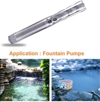 Pompe submersible multi-étages universelle en acier inoxydable pour puits profond, 4 pouces, 220V/380V, haute pression, 1 CV, câble de 1,2 m