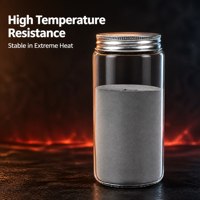 Poudre métallique alliée A60Q atomisée au gaz, à haute densité apparente, à flux libre, -300 Mesh, gris foncé, pour application de frittage de guides de soupape