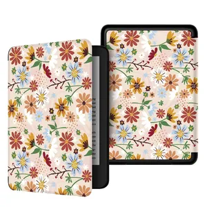 Étui de protection personnalisé en cuir véritable écologique pour Kindle Paperwhite, édition jeunesse, cadeau - Product Image 2