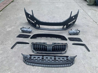 Pare-chocs avant de voiture avec calandre, accessoire de véhicule, pour VW Skoda Octavia mise à niveau rs /vrs 2017 2018 2019