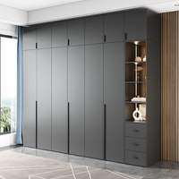 Armoires Accueil Chambre Bureau Un Combinaison Vestiaire Nordic Light De Luxe Moderne Simple Minimaliste Coin Grande Armoire Placard