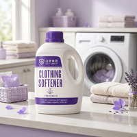 Lessive liquide assouplissante en vrac Handle Jug, parfum ivoire violet, fraîcheur longue durée, produits de nettoyage